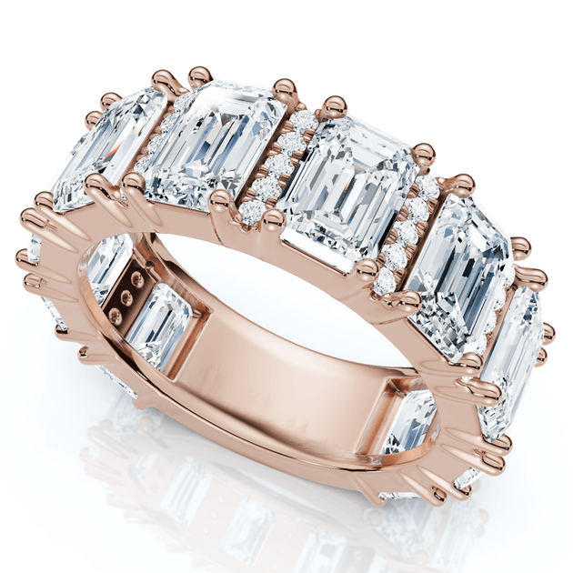 Pompeii3 Naya Diamond Wedding Band Silver US 5 2
