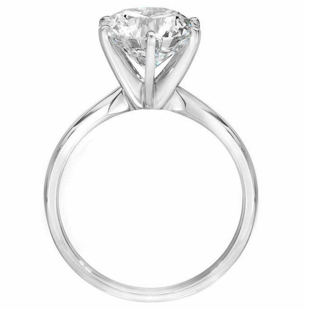 Pompeii3 Solitaire Engagement Ring Platinum US 6 3