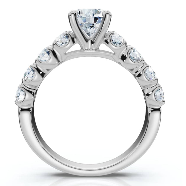 Pompeii3 Diamond Engagement Ring 14k Gold US 8 3