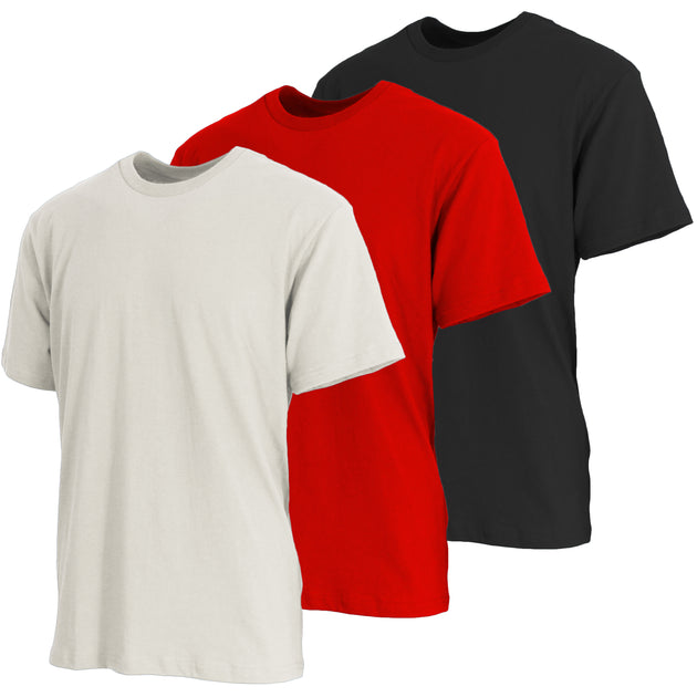 Blue Ice Men's Short Sleeve Crew Neck Tee Multi XXLarge 3 Pack 7