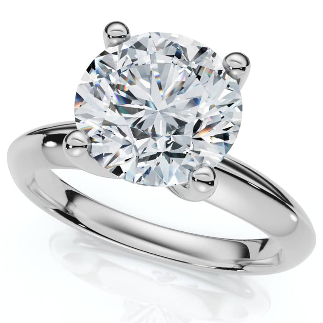 Pompeii3 Solitaire Engagement Ring Gold US 9 4