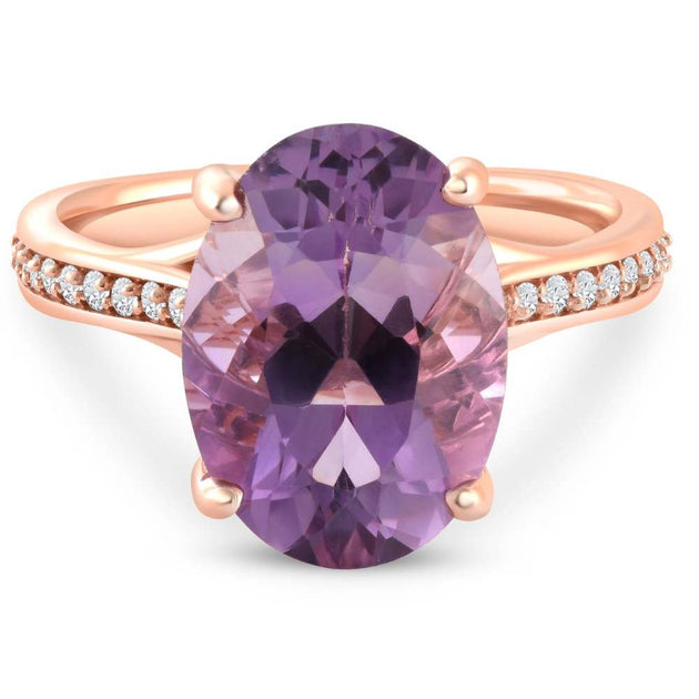 Pompeii3 Amethyst Diamond Ring Multi US 5.5 2
