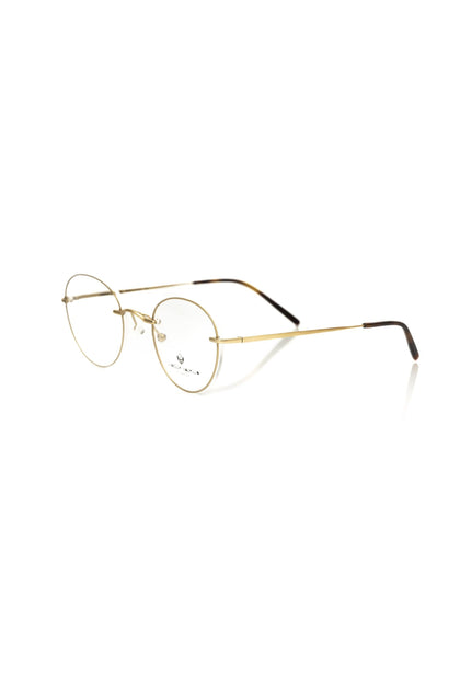 Frankie Morello Lunettes Rondes Or Taille Unique 3