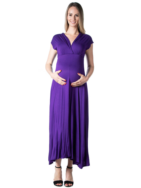 24seven Comfort Apparel Umstands-Maxikleid 2