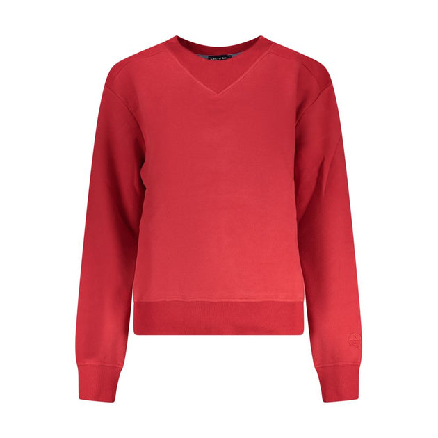 North Sails Cotton Women Sweatshirt Red XL 3