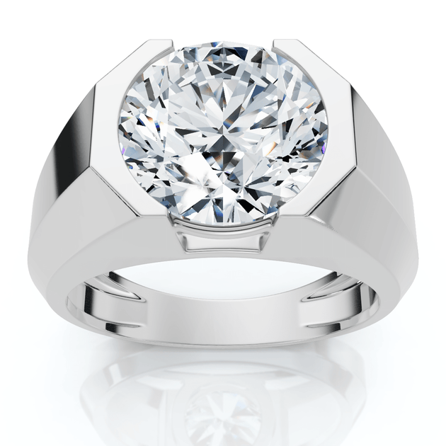 Pompeii3 Elon Signature Diamond Ring Silver US 8 2