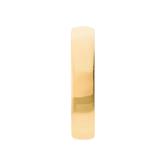 Autentica Silk Fit Band Ring Gold US 9 3