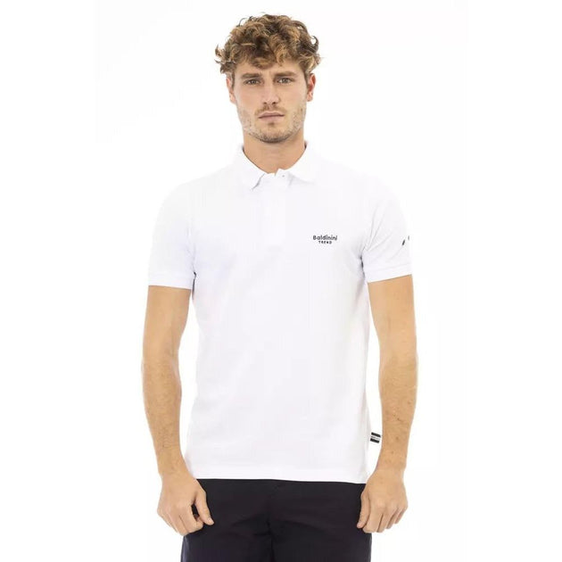 Baldinini Trend Polo en Coton Noir Large 2