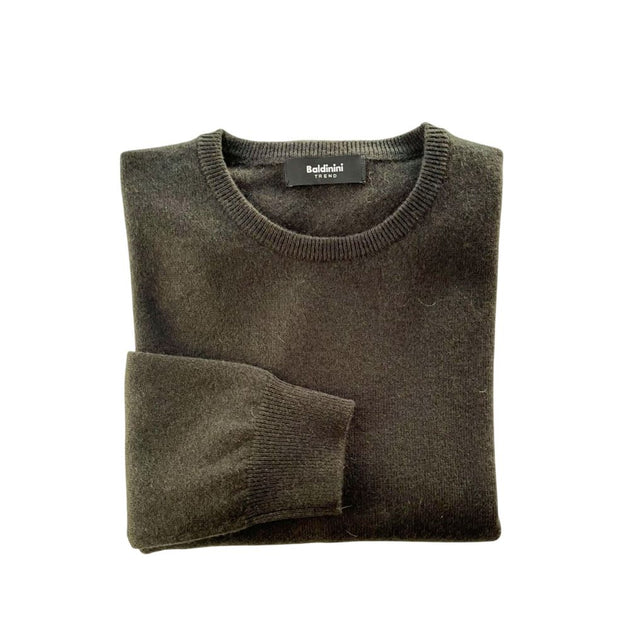 Baldinini Trend Cashmere Men's Sweater Green Large 4