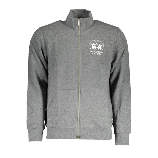 La Martina Herren Sweatshirt Grau XXXLarge 2