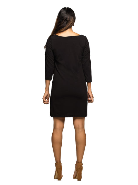 Robe de maternité verte 24seven Comfort Apparel ligne A XL 4