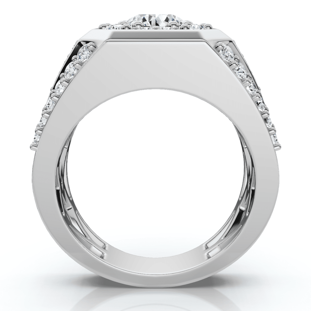 Pompeii3 2Ct Diamond Band White Gold US 7.5 5