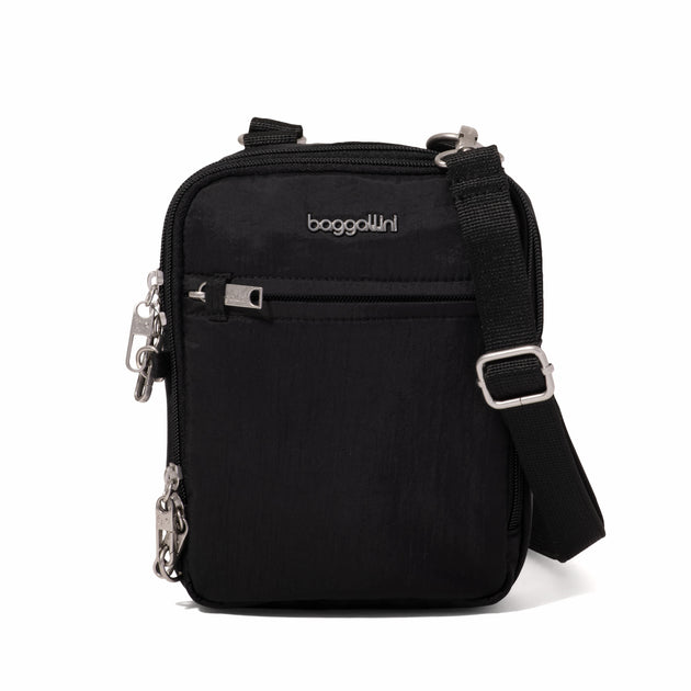 baggallini Securtex Anti-Theft Mini Everything Crossbody Multi One Size 2