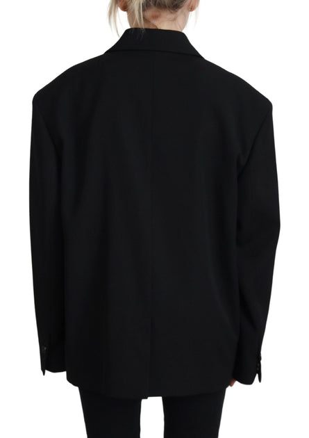 Dsquared² Double Breasted Coat Blazer Black XSmall 4