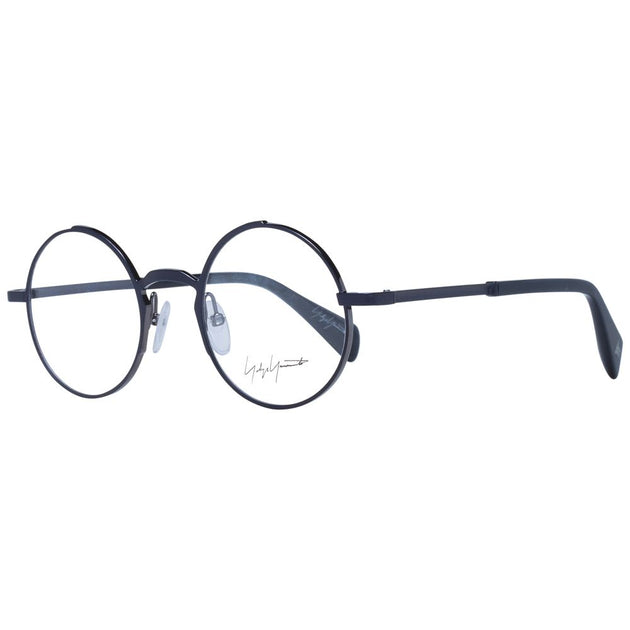 Yohji Yamamoto Metal Glasses Frames Blue One Size 2