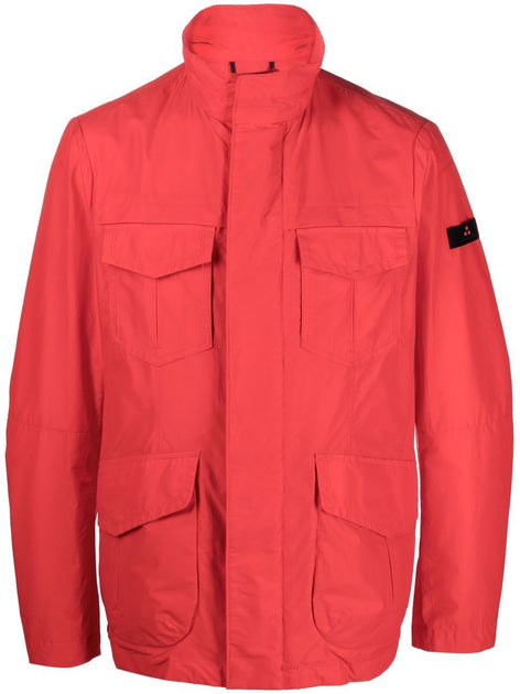 Peuterey Men's Metal Blouson Jacket Orange Small 2