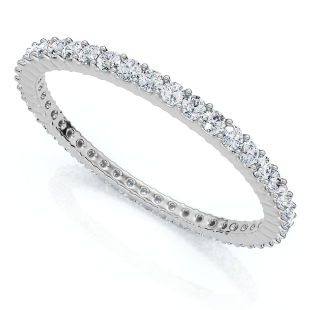 Pompeii3 3/4ct Diamond Ring White Gold US 7.5 4