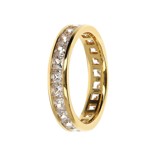 Autentica Eternity Band Ring Gold US 5 2