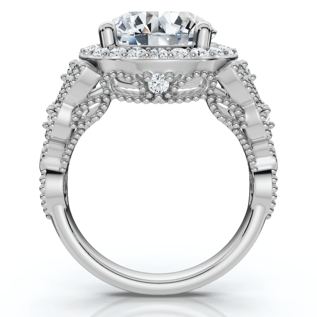 Pompeii3 3 1/3Ct Diamond Engagement Ring Silver US 8.5 4