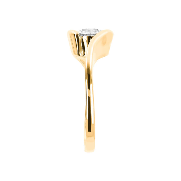 Autentica Solitaire Ring Silver US 6 3