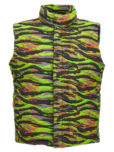 Erl Men's Camouflage Vest Multi Medium 2