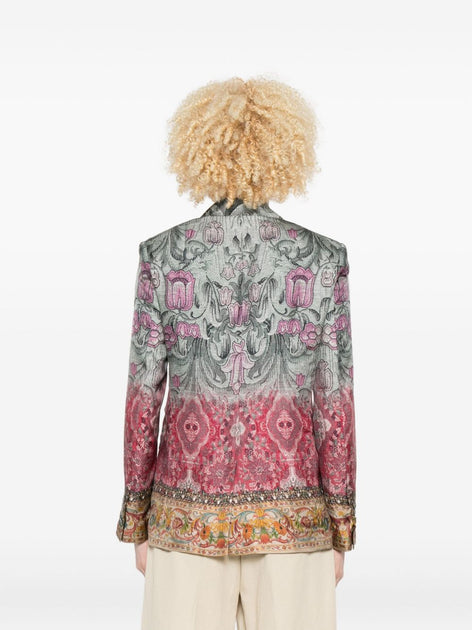 Pierre-Louis Mascia Single-breasted Jacket Multi Medium 3