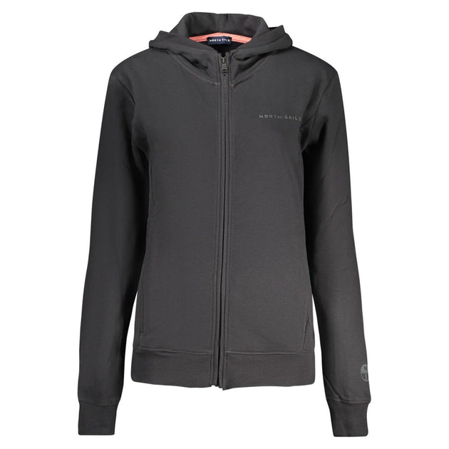 North Sails Cotton Women Kapuzenpulli Schwarz L 2