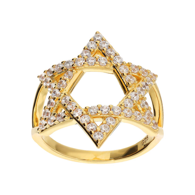 Autentica Star of David Ring Multi US 6 2