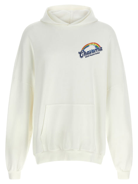 Willy Chavarria Clean & Fresh Willy Hooligan Hoodie Weiß Medium 2
