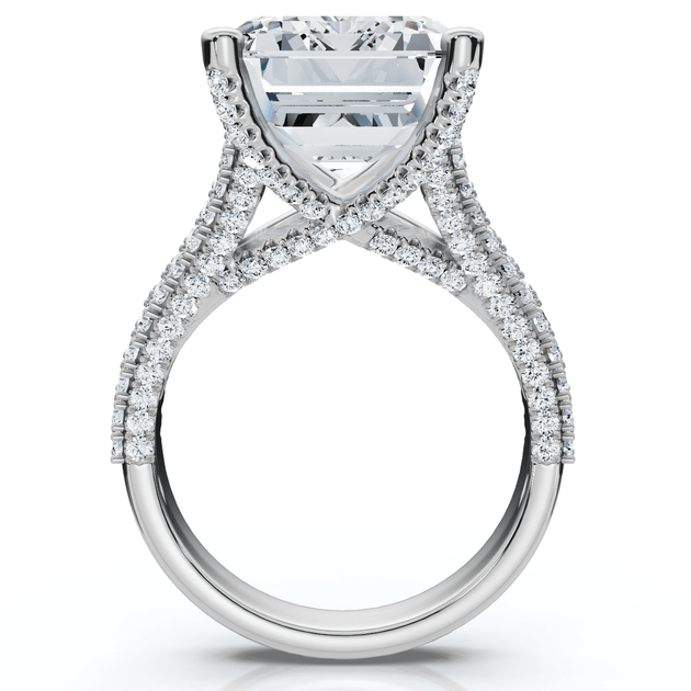 Pompeii3 Aspen Engagement Ring Gold US 5 4