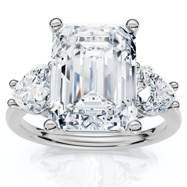 Pompeii3 Diamond Engagement Ring 14k Gold US 4.5 2