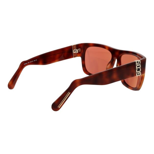 GCDS Acetate Sunglasses Brown One Size 4