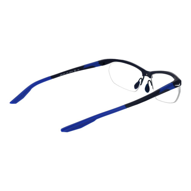 Nike Stainless Steel Half-Rim Glasses Blue 4