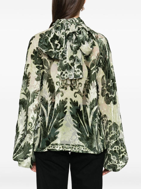 F.R.S Blouse Green Small 4