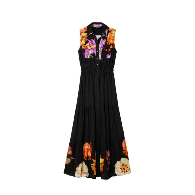 Desigual Casual Dress Black Small 2