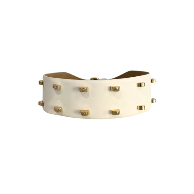 Borbonese Women's Belt White UNI 5