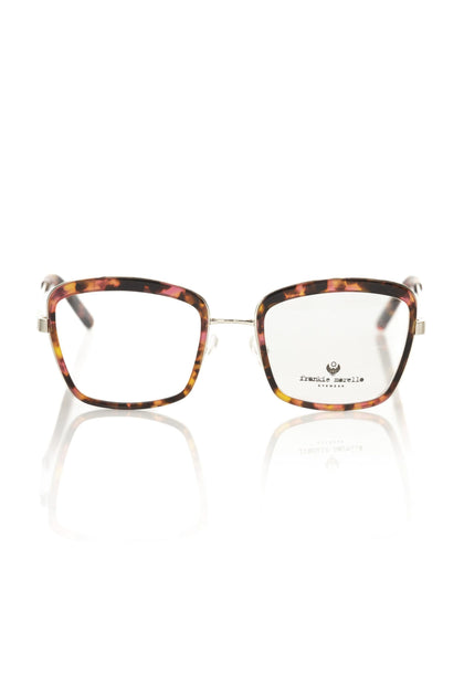 Frankie Morello Women's Square Eyeglasses Red Havana One Size 2