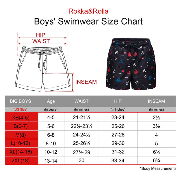 Rokka & Rolla Swim Shorts Multi US 18 3