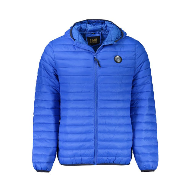 Cavalli Class Poliammide Herrenjacke Blau XXL 2