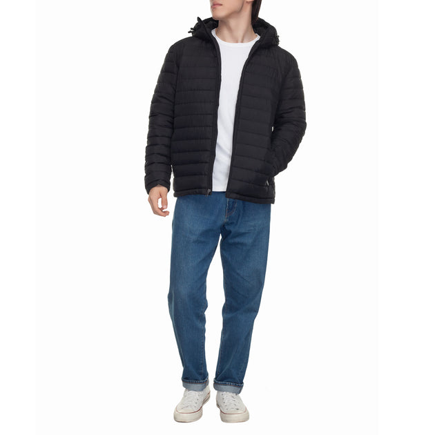 Rokka & Rolla Puffer Jacket Black Medium 4