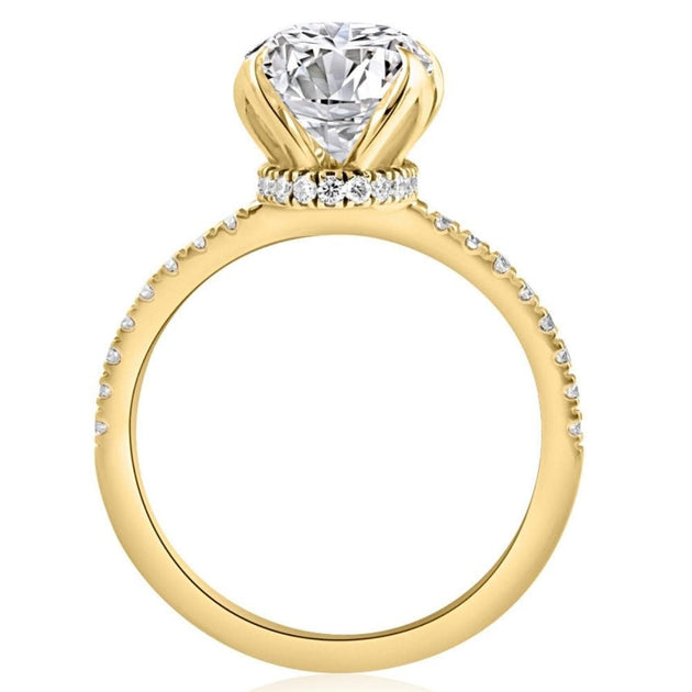 Pompeii3 Mia Engagement Ring Gold US 8 6
