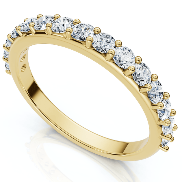 Pompeii3 Diamond Anniversary Ring 14k Gold US 5 2