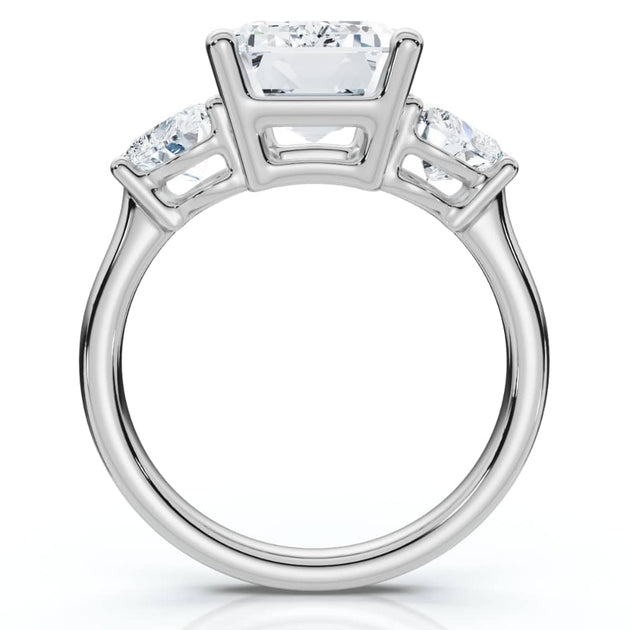 Pompeii3 Diamond Engagement Ring 14k Gold US 4.5 3