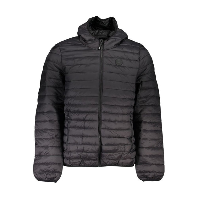 Gianmarco Venturi Polyamide Men's Jacket Black Small 2