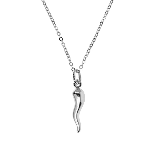 Autentica Lucky Horn Pendant Necklace Multi 2