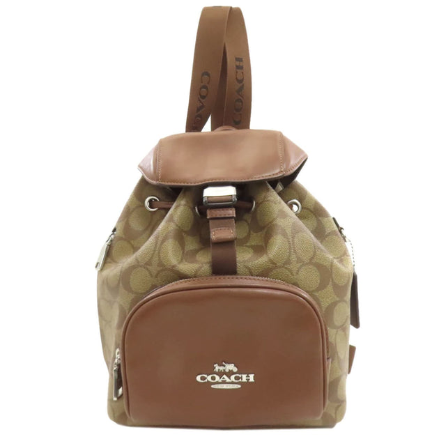 Coach Signature PVC Leather Backpack Multi Small 2