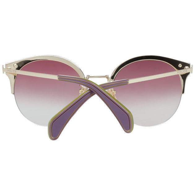 Police Women's Sunglasses Gold One Size 5
