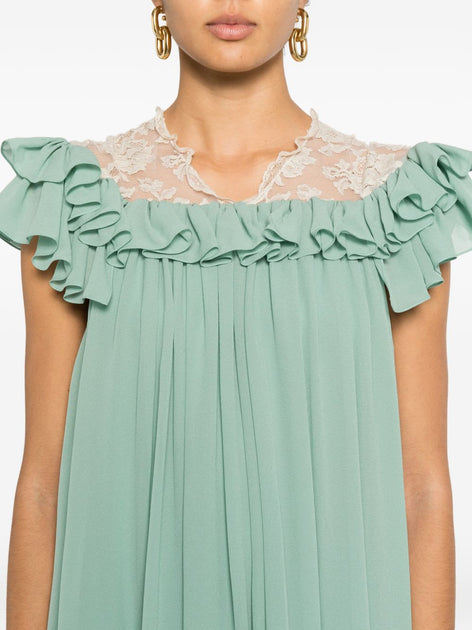 Chloé Chloè Dress Green EU 40 3