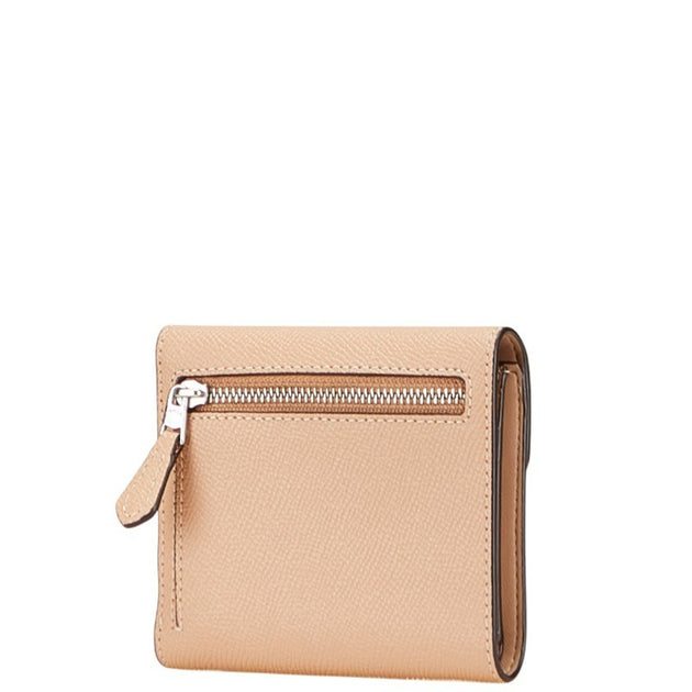 Coach Tri-Fold Wallet Beige 3