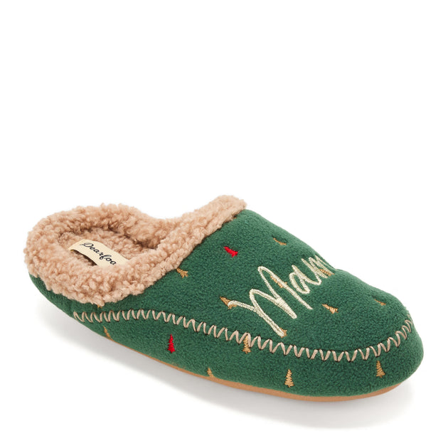 Dearfoams Mama Bear Clog Slipper Multi Medium 4